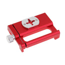 Anti-slip Bike Bicycle Cycle Motorcycle Mount Holder for Universal Mobile Phone Clip Stand Red