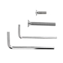 Anti-slip Bike Bicycle Cycle Motorcycle Mount Holder for Universal Mobile Phone Clip Stand Silver
