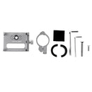 Anti-slip Bike Bicycle Cycle Motorcycle Mount Holder for Universal Mobile Phone Clip Stand Silver