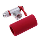 Compact Bicycle Bike Tire Air CO2 Inflator Head Pump Valve with Insulated Sleeve Set
