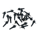 60Pcs/lot Safety Sleeves Rig Rings Fishing Terminal Rigs & Rolling Swivels