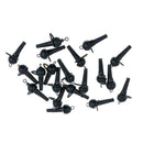 60Pcs/lot Safety Sleeves Rig Rings Fishing Terminal Rigs & Rolling Swivels