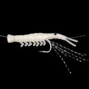 1 Pack Sabiki 5 Shrimp Rigs Glitter Glow in the Dark Fish Saltwater Fishing Bait Baits Lure Size 2