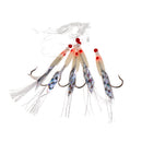 5 Pieces/Pack New Sabiki Soft Fishing Lure Rigs Bait Jigs Lure Soft Lure Worn String Crystal 3/0