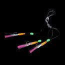 3 Pieces Artificial Lure Rigs / Lures - Sea Fishing Tackle - Cod Flatties Bass Mackerel Rig
