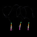 3 Pieces Artificial Lure Rigs / Lures - Sea Fishing Tackle - Cod Flatties Bass Mackerel Rig
