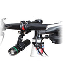 Bike Flashlight Torch Clamp Clip Mount Bracket Tie Strap Bicycle Accessories