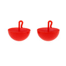 0 Pieces Boilie Bait Hair Rig Stops Barbel Carp Fishing Terminal Tackle Floats Fishing Bobber Stops Red / White / Black / Yellow 4 Colors
