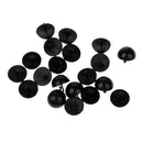 20pcs Boilie Bait Hair Rig Stops Barbel Carp Fishing Terminal Tackle Black