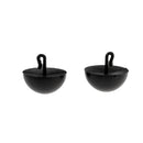 20pcs Boilie Bait Hair Rig Stops Barbel Carp Fishing Terminal Tackle Black