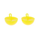 20pcs Boilie Bait Hair Rig Stops Barbel Carp Fishing Terminal Tackle Yellow