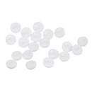 20pcs Boilie Bait Hair Rig Stops Barbel Carp Fishing Terminal Tackle White