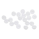 20pcs Boilie Bait Hair Rig Stops Barbel Carp Fishing Terminal Tackle White