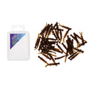 1 Box Artificial Bait Silicone Soft Worms Fishing Lure 3cm Simulation Fishing Tool