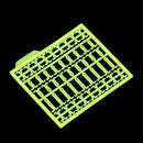 Plastic Boilie Stoppers Carp Fishing Pellets Bands Bait Elastic Bands Green
