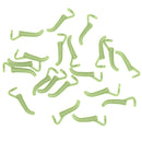 20Pcs/set New Zig Aligna Carp Fishing Spare Hook Aligner Sleeves Tackle Tool