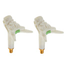 2Pcs Fishing Rod Holder Mount Tackle Fishing Pole Gripper Rest 8mm Thread