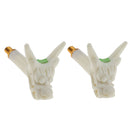 2Pcs Fishing Rod Holder Mount Tackle Fishing Pole Gripper Rest 8mm Thread