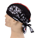 Pirate Scarf Sports Bicycle Hat Headband Cycling Cap Headscarf Black Red Pirate High-quality Bandana for Outdoor Activities