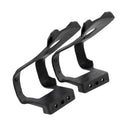 1 Pair Road Mountain Bike Bicycle Pedal Toe Clips and Strap Set with Screw