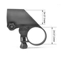 2 Pieces Portable Universal Bike Bicycle LED Light Flashlight Torch Mount Clamp Stand Holder