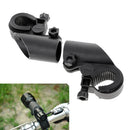 2 Pieces Portable Universal Bike Bicycle LED Light Flashlight Torch Mount Clamp Stand Holder