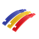 3 Pieces Bicycle Tire Lever - Premium Hardened Plastic Tyre Levers to Repair Bike Tube - Must Have Tool Kit for Road Bicyclist - Including 3 Colors (Red/Yellow/Purple)