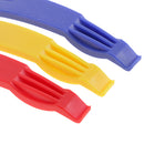 3 Pieces Bicycle Tire Lever - Premium Hardened Plastic Tyre Levers to Repair Bike Tube - Must Have Tool Kit for Road Bicyclist - Including 3 Colors (Red/Yellow/Purple)