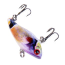 VIB Floating Fishing Lure 4cm Pesca Hooks Fish Wobbler Crankbait Hard Bait for Freshwater