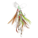 Sabiki Fishing Lure Rigs Bait Jigs Lure Soft Lure String Crystal Barbed Hook with Barrel Swivel