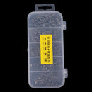 210Pcs/Box Fishing Swivels with Snaps Rolling Swivel Connector Hooked Snaps