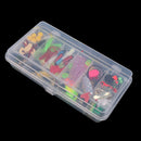 106Pcs/lot Fishing Lures Kit Mixed Soft & Hard Lures Spoon Baits Accessories