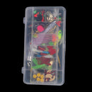106Pcs/lot Fishing Lures Kit Mixed Soft & Hard Lures Spoon Baits Accessories