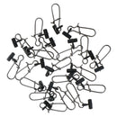20Pcs Zip Slider High-strength Fishing Line Sinker Slider Slides with Duo-lock Snap