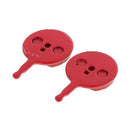 Pair Resin Disc Brake Pads with Fitted Spring for BB5 MTB Bike Road Bicycle