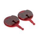 Pair Resin Disc Brake Pads with Fitted Spring for BB5 MTB Bike Road Bicycle