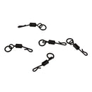 Carp Fishing Terminal Long Body Q-shaped Fishing Swing Snap With Solid Ring