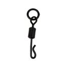 Carp Fishing Terminal Long Body Q-shaped Fishing Swing Snap With Solid Ring