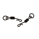 Carp Fishing Terminal Long Body Q-shaped Fishing Swing Snap With Solid Ring