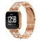 Bakeey H-type Diamond Stainless Steel Watch Band for Fitbit versa Smart Watch