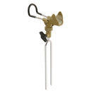 Adjustable Fishing Rod Pole Holder Alloy Ground Support Stand, Baitcaster Spincast Casting Spinning Fishing Rod Racks Folding Holder