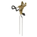 Adjustable Fishing Rod Pole Holder Alloy Ground Support Stand, Baitcaster Spincast Casting Spinning Fishing Rod Racks Folding Holder