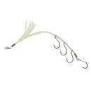 20cm Length Steel Wire Fish Hooks Flasher Rig Luminous Fishing Hooks Luminous Tackle Noctilucent Fishing Tools Accessory