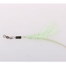 20cm Length Steel Wire Fish Hooks Flasher Rig Luminous Fishing Hooks Luminous Tackle Noctilucent Fishing Tools Accessory