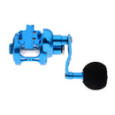Lightweight Aviation Aluminum Lizard Fishing Boat Reels Offshore Boat Fishing Drum / Jig Trolling / Fishing Iron Wheel Fishing Reel