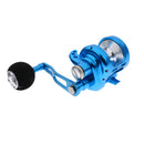 Lightweight Aviation Aluminum Lizard Fishing Boat Reels Offshore Boat Fishing Drum / Jig Trolling / Fishing Iron Wheel Fishing Reel