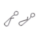 50Pcs Fishing Tackle Braid Knotless Connectors Fishing Line Wire Connector