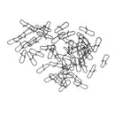 50 Pieces Fishing Tackle Fishing Connector Swivels Snaps Fishing Tool