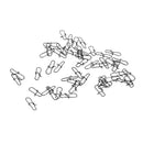 50 Pieces Fishing Tackle Fishing Connector Swivels Snaps Fishing Tool