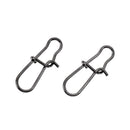 50 Pieces Fishing Tackle Fishing Connector Swivels Snaps Fishing Tool
